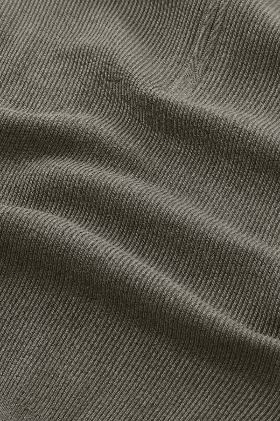Hansie SS Zip Knit - Capers