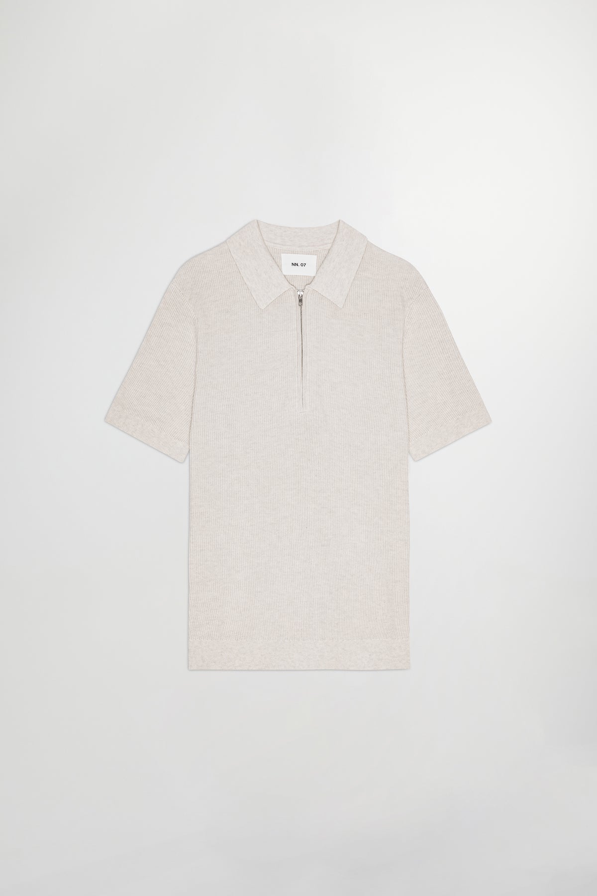 Maille Hansie Ss Zip - Ivory