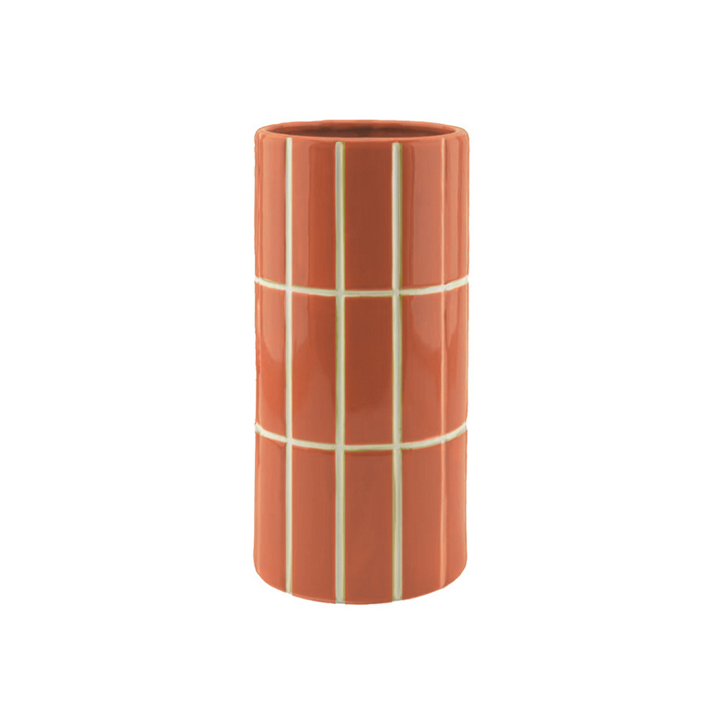 Noa Tile Effect Vase