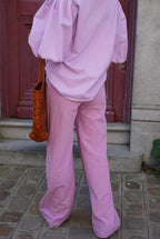 Pantalón Arthur Vichy Malva/Rosa