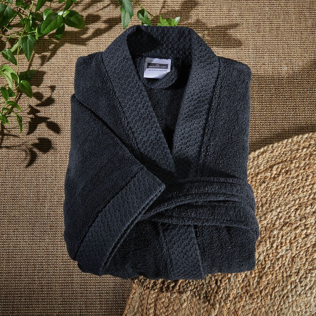 Bathrobe - 500Gr/M2 - Cotton Terry - Black