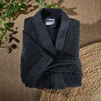Bathrobe - 500Gr/M2 - Cotton Terry - Black