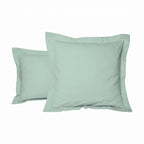 Uni Percale - Funda de Almohada - Percal de Algodón - Helecho