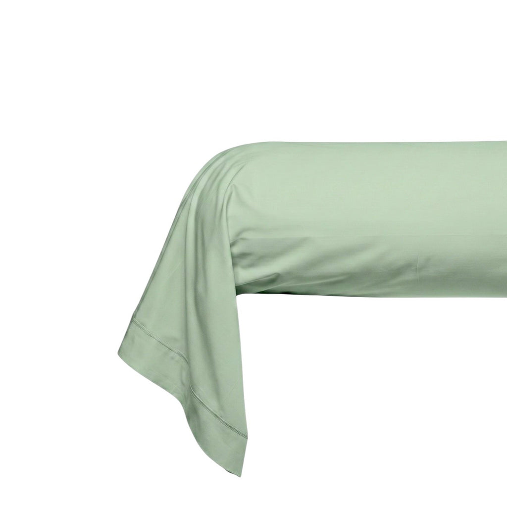 Uni Percale - Funda de Travesaño - Percal de Algodón - Helecho