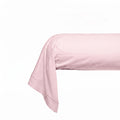 Uni Percale - Funda de Travesaño - Percal de Algodón - Rosa Caramelo