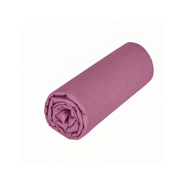 Uni Percale - Sábana Bajera - Percal de Algodón - Ciruela