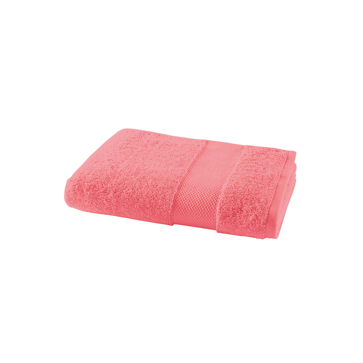 Éponge Unie - Toalla de Lavabo - Coral