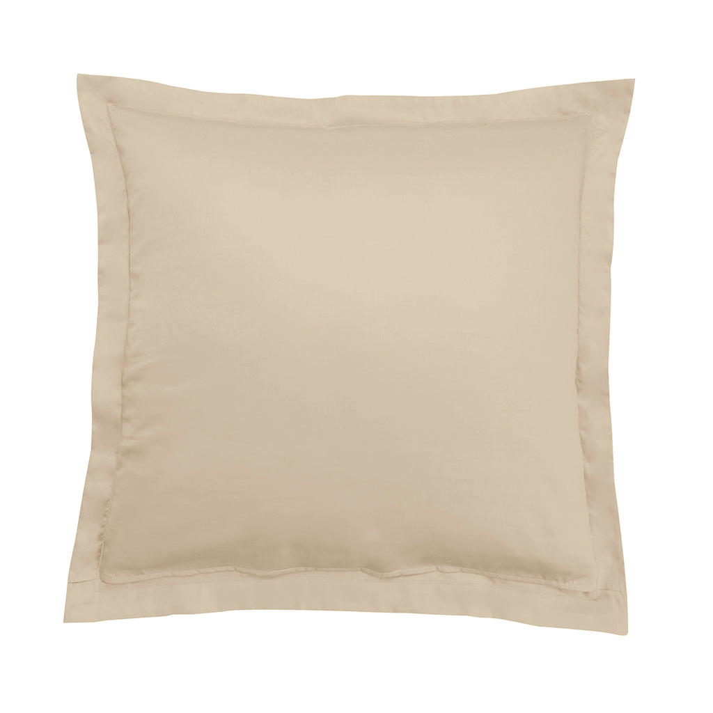 Satén Liso Jacquard - Funda de Almohada - Greige
