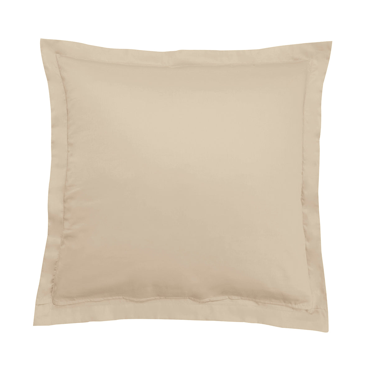 Satén Liso Jacquard - Funda de Almohada - Greige