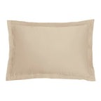 Satén Liso Jacquard - Funda de Almohada - Greige