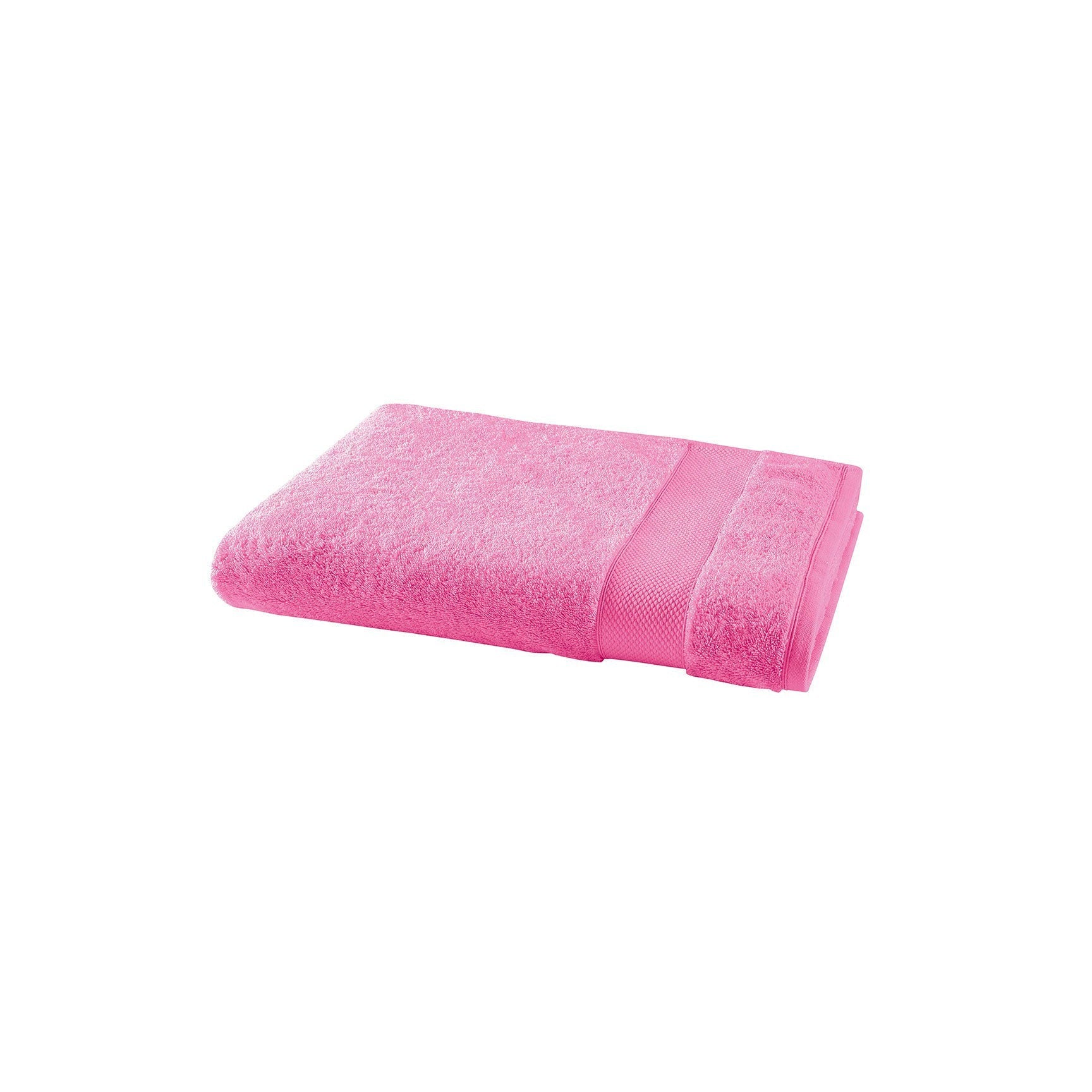 Rizo Liso - Toalla de ducha - Rosa chicle