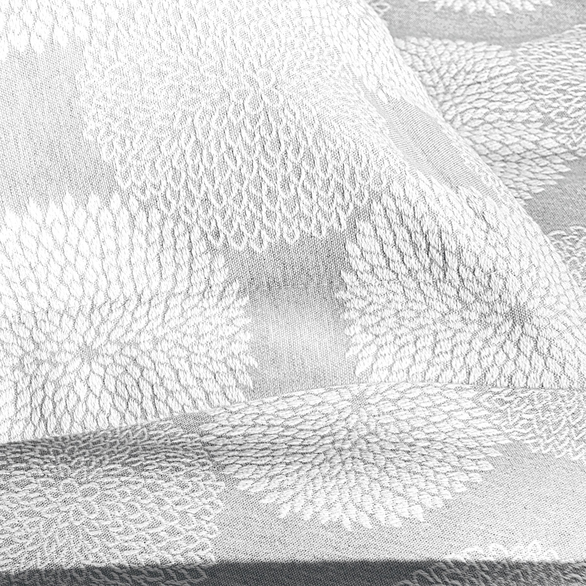 Dahlia - Funda de Almohada Decorativa - Gris
