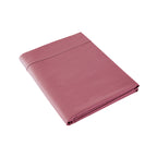 Percale Unie - Sábana Encimera - Rosa Antiguo