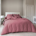 Plain Percale - Duvet Cover - Old Rose