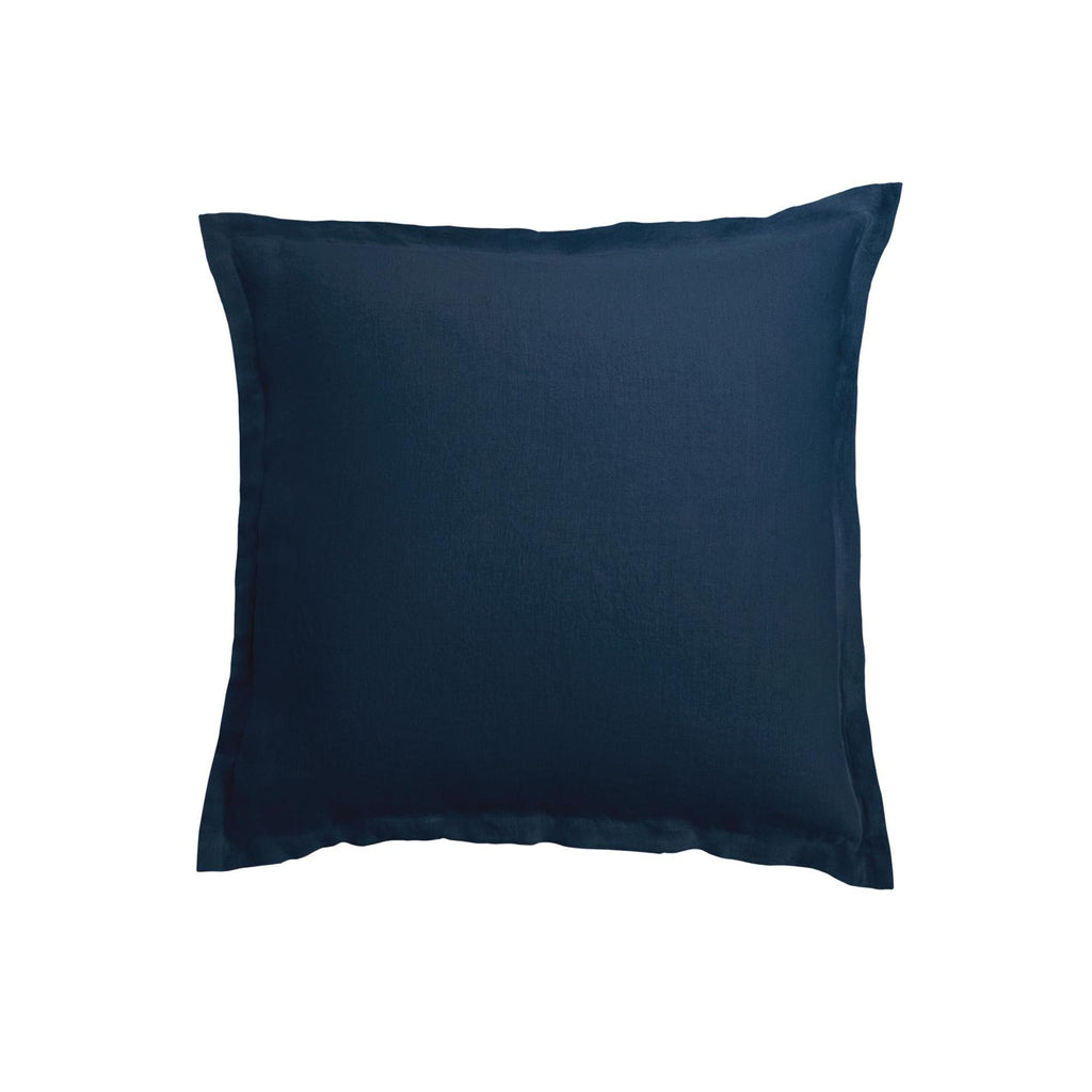 Washed Linen - Pillowcase - Midnight Blue