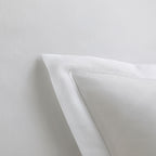 Satin Uni - Taie d'Oreiller - Blanc