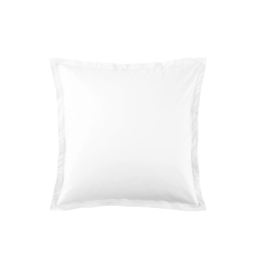 Satin Uni - Taie d'Oreiller - Blanc