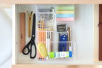 Set Of 2 Stackable S Organisers - Tower - Transparent