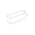 Set Of 2 Stackable Storage Boxes - Tower - White