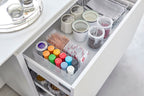 Set Of 2 Stackable Storage Boxes - Tower - White