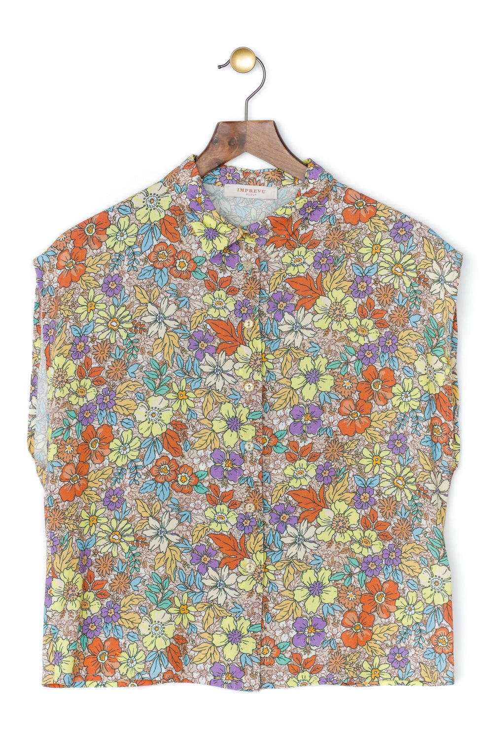 La Blouse Vicky Lilas Flower