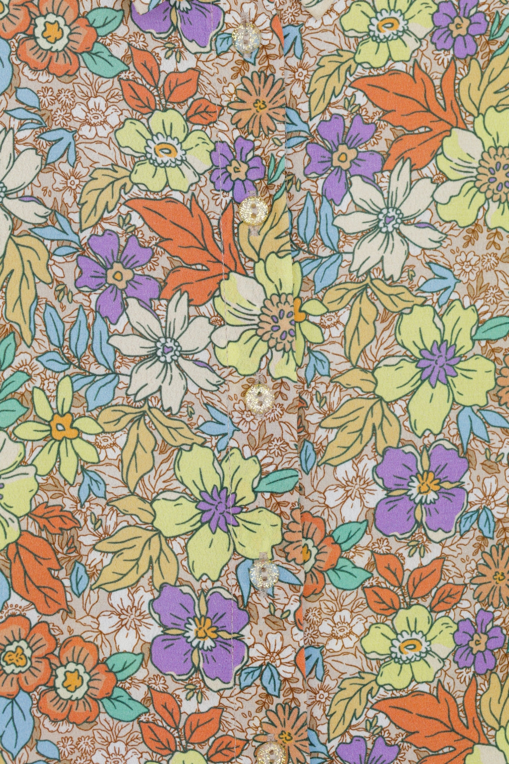 La Blouse Vicky Lilas Flower