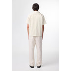 Camisa Hank Ss Pkt de manga corta - Marfil