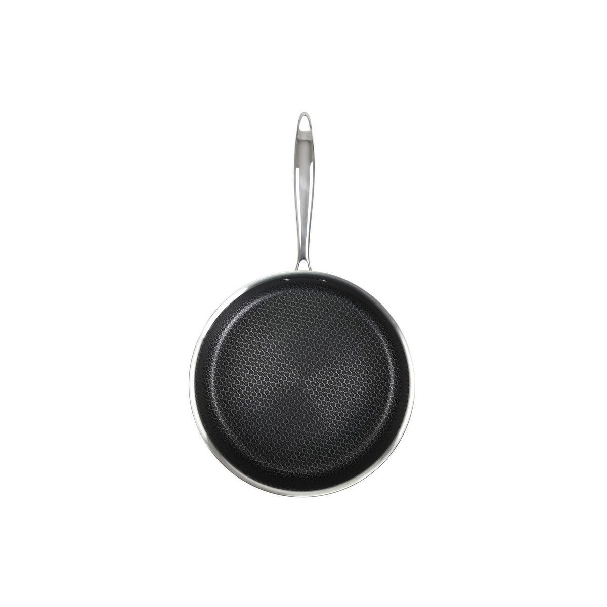 Hera - Set Di 2 Padelle Triplex Antiaderenti - 24/32 cm - Nero/Argento