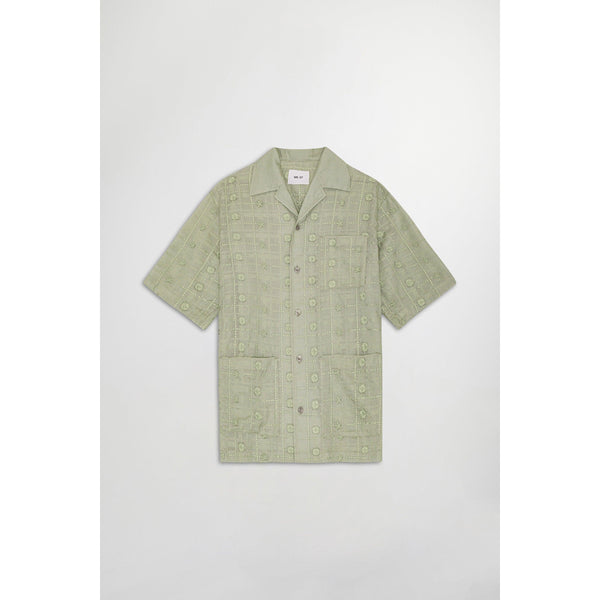 Camisa de manga corta Ben Ss - Sage Green
