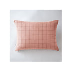 Gaia Match - Taie D'Oreiller - Double Gaze De Coton - Rose Peche