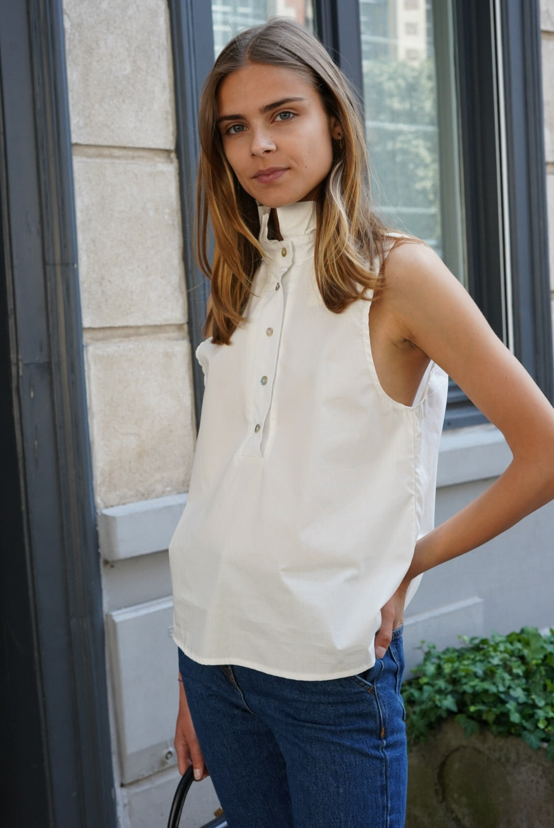 White Virgile Top