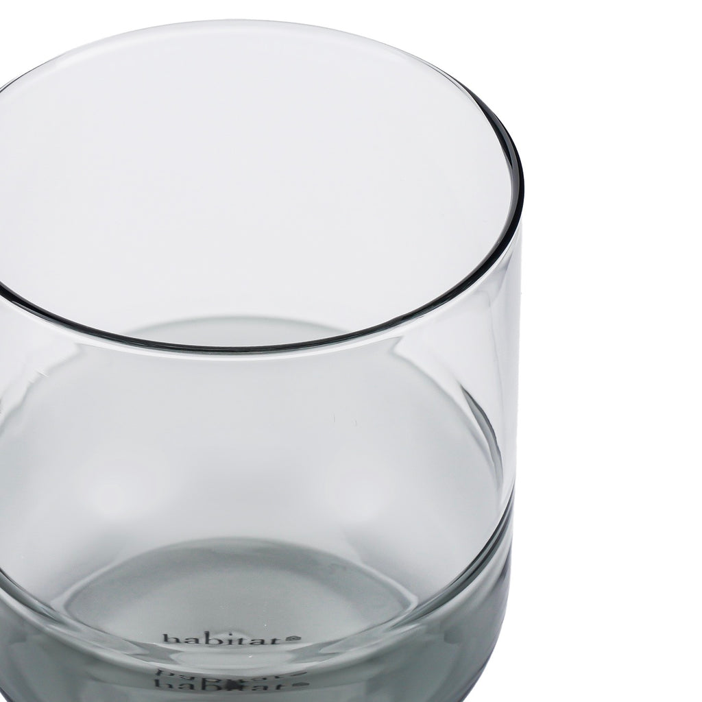 Ambra - Set Of 2 Glasses - 34Cl - Grey