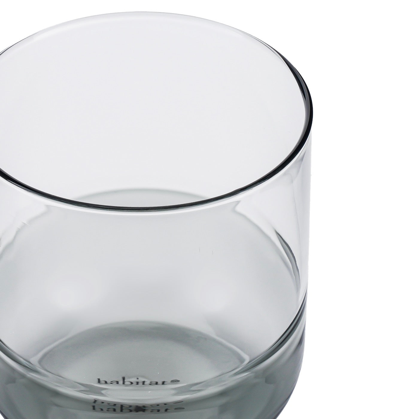 Ambra - Set Of 2 Glasses - 34Cl - Grey