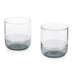 Ambra - Set Of 2 Glasses - 34Cl - Grey