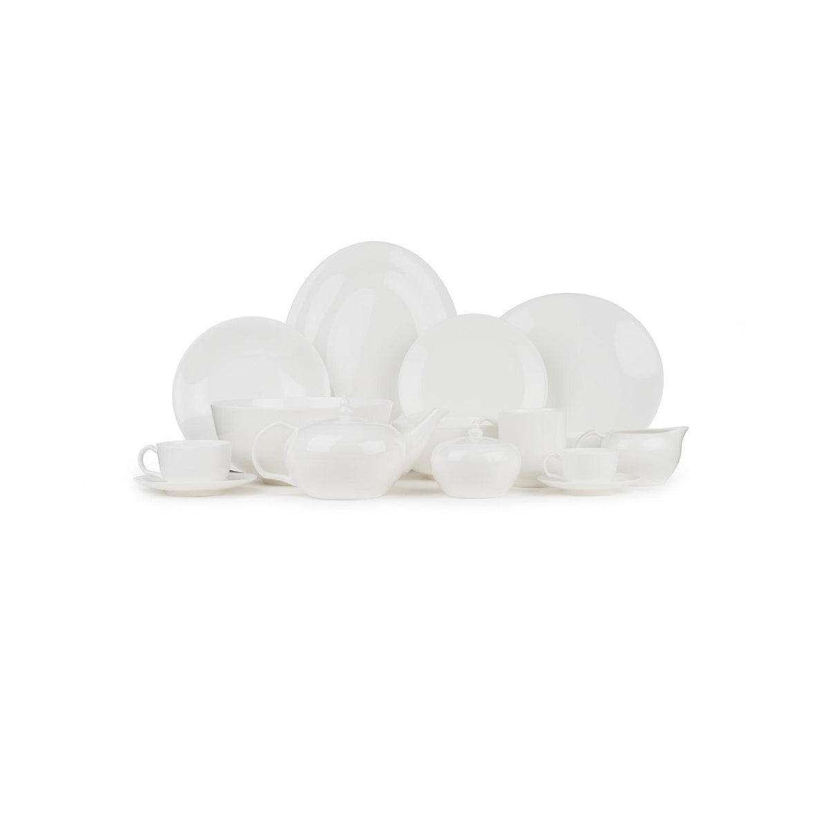 Taidu Ii - Théière En Bone China - 150Cl - Blanc