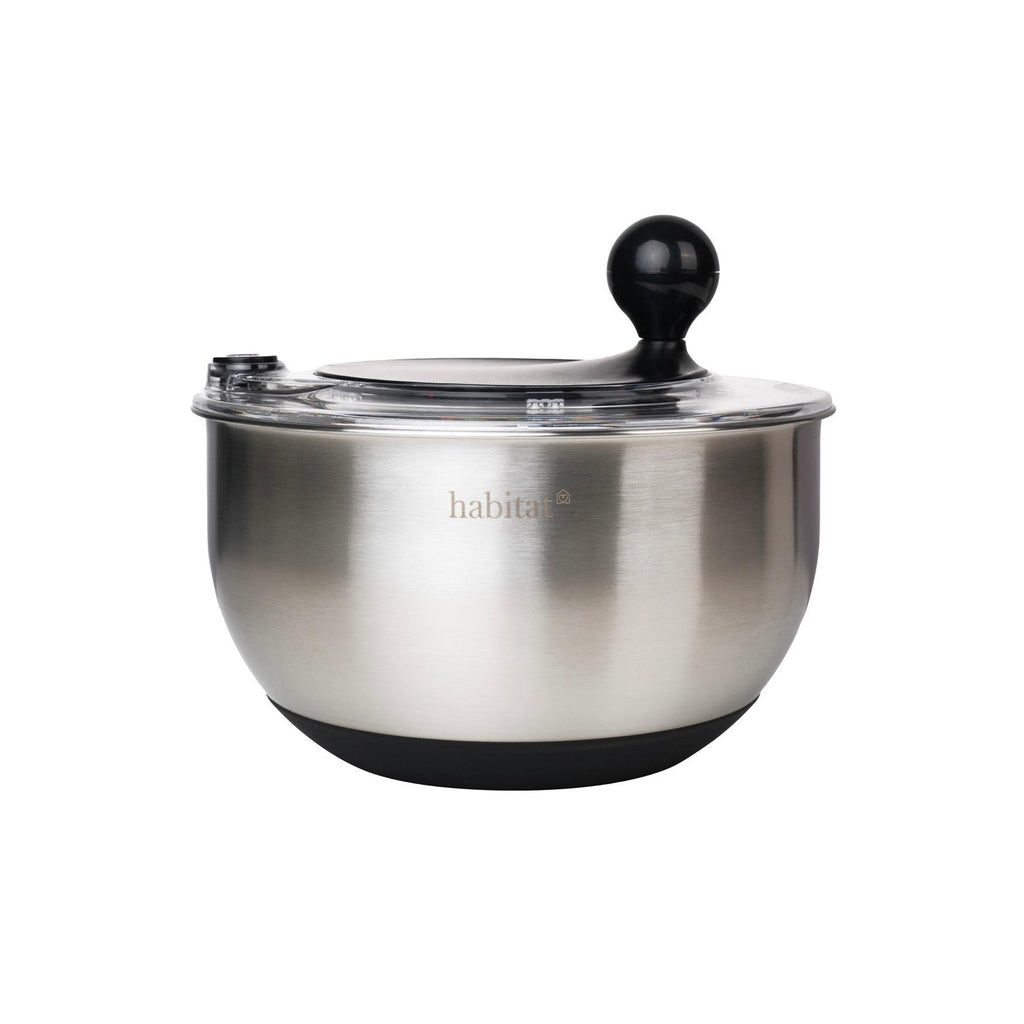 Salsa - Essoreuse À Salade 2 En 1 - Ø24,5Cm -  Noir/Argenté