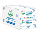 Eco-Friendly Water Baby Wipes - 100% Naturally Derived Fibres - 56 Wipes