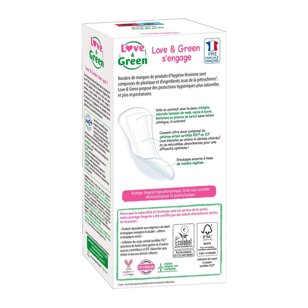 Protège-Lingeries Hypoallergéniques Et Écologiques "Normal" X 30