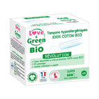 Assorbenti interni digitali ipoallergenici ed ecologici 100% cotone biologico "Super" x 16