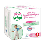Mutandine ipoallergeniche ed ecologiche T4 x 32