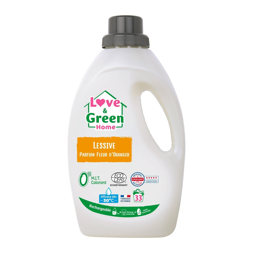 Home Detergente Recargable Perfumado Flor De Azahar - 1,5L