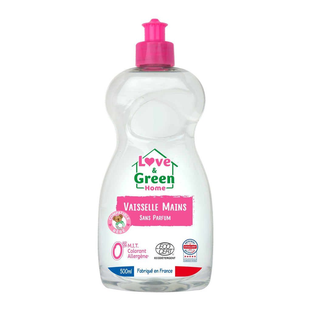 Home Lavavajillas, Sin Perfume Hipoalergénico - 500Ml