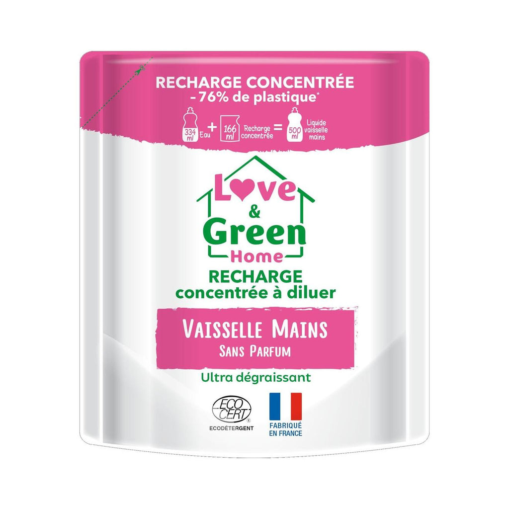 Home Ricarica Concentrata Detersivo Piatti 0% - 166 ml
