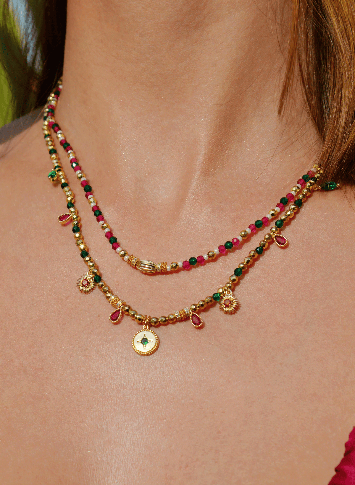 Sherazad Necklace - Green