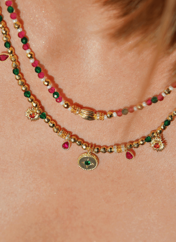 Sherazad Necklace - Green