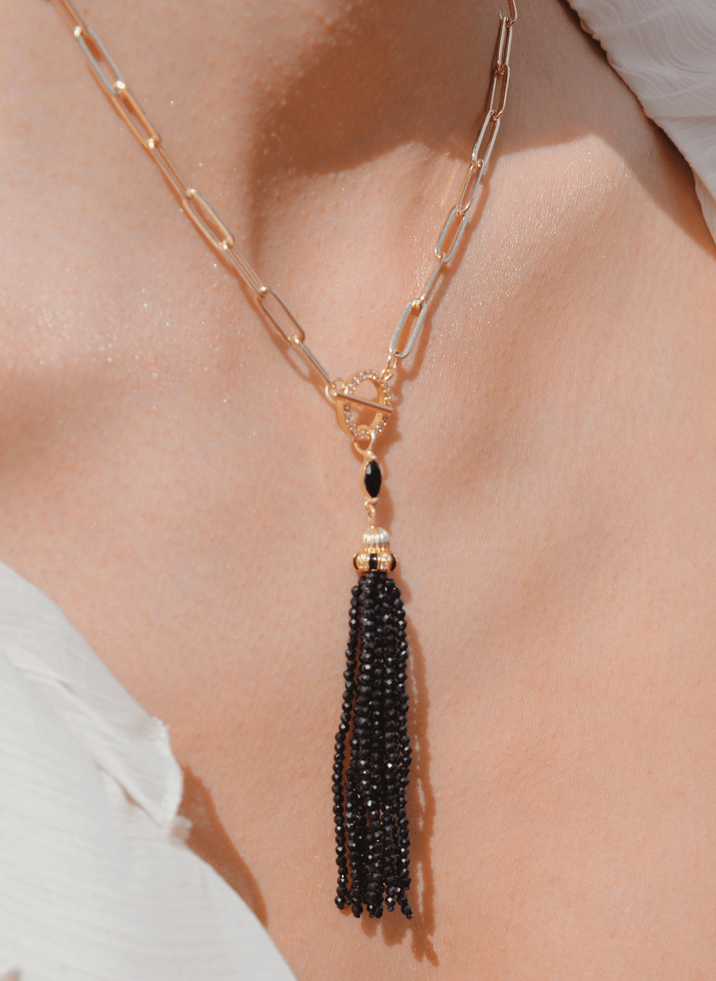 Mila Necklace - Black