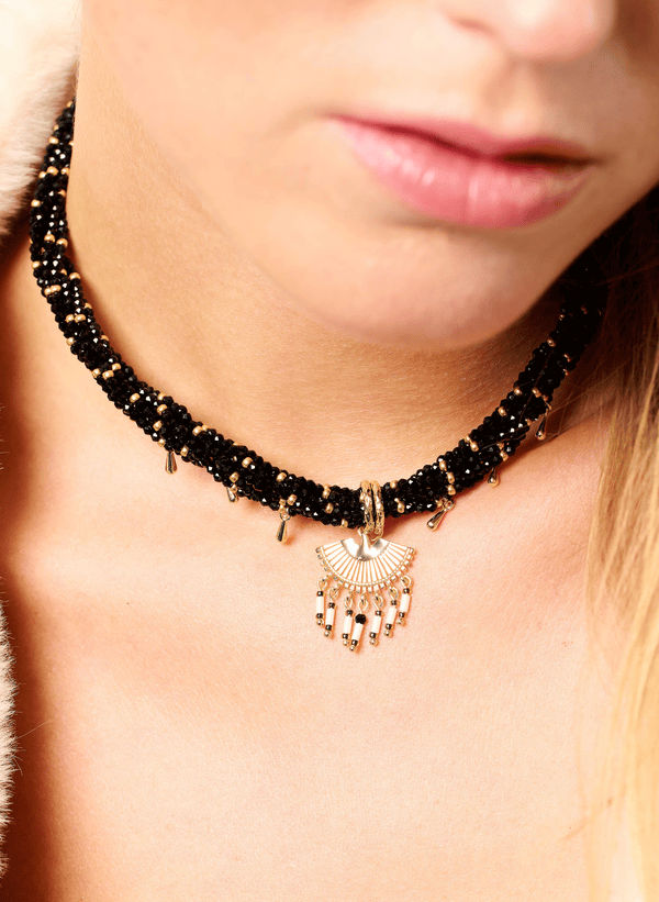 Ketting Bilkis - Zwart