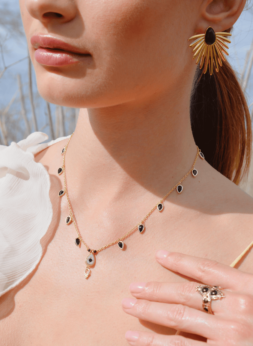 Collana Brandi - Nero