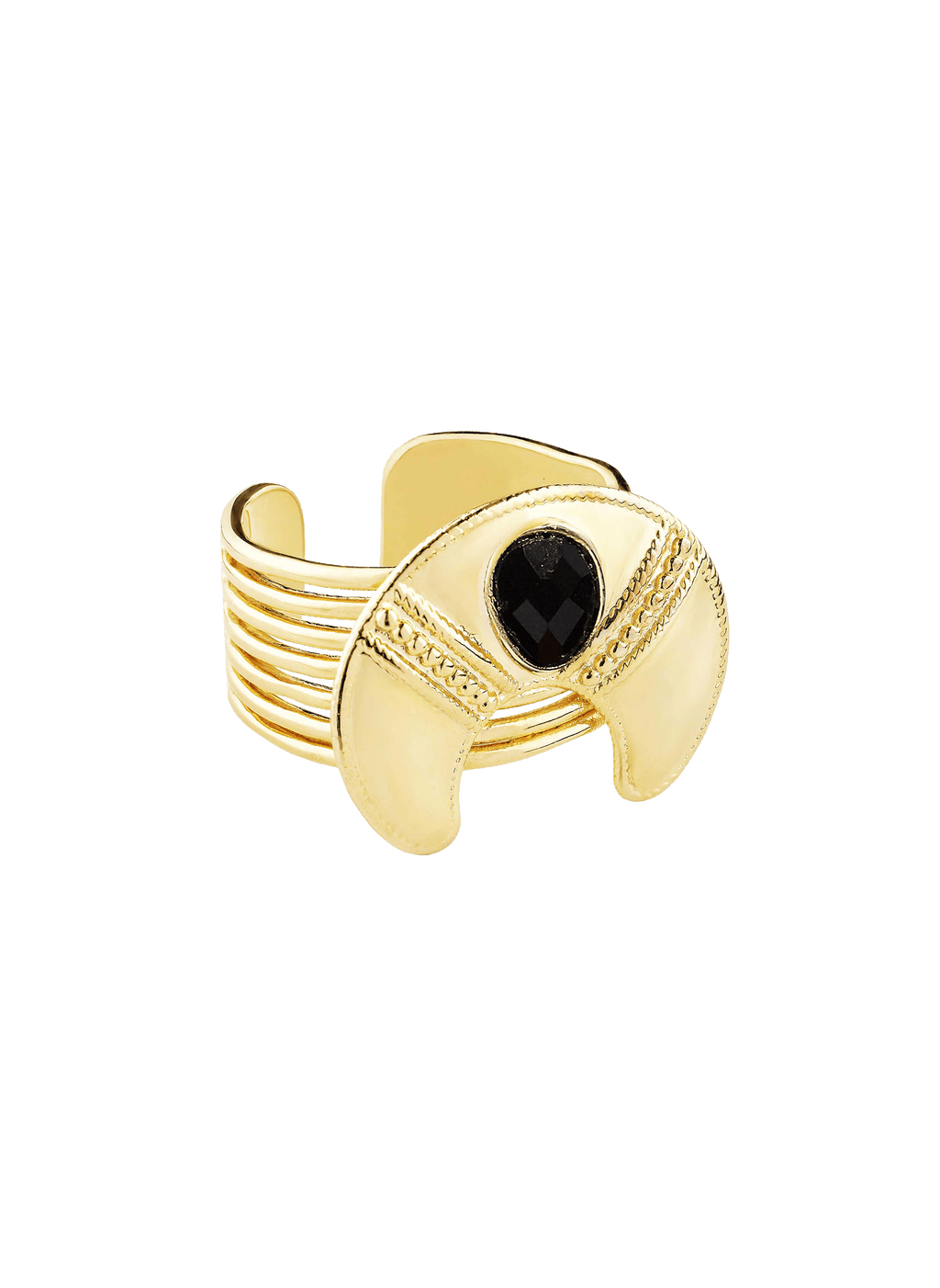 Bague Melvil - Noir