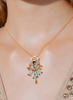 Ketting Sando - Turquoise